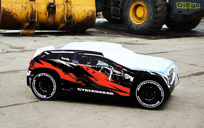 Лiжко машина Dakar 08r